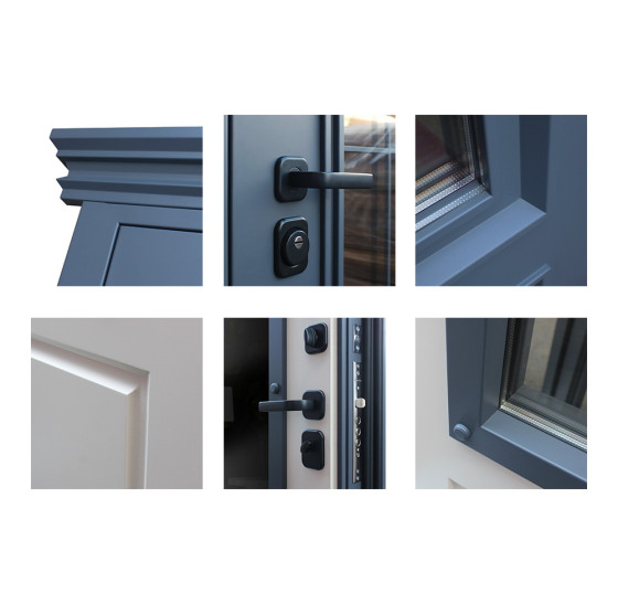 Стальная дверь "Англия" (терморазрыв 3к). Заказная модель. | Первый слой - цинкогрунт, второй слой - порошковое покрытие 