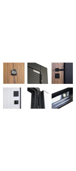 Стальная дверь "Planum". Заказная модель. | Порошковое покрытие 