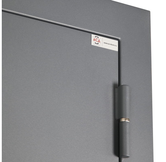 Стальная дверь "Император" с окном (терморазрыв 3к). Заказная модель. | Два слоя покрытия: первый слой - цинкогрунт, второй слой - порошковое покрытие (с внешней стороны 