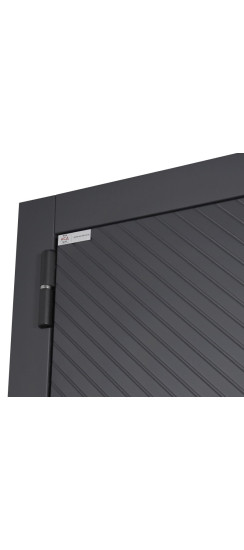 Стальная дверь "Гавана" (биометрический замок). Заказная модель. | Порошковое покрытие 