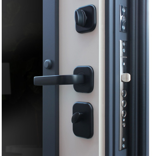 Стальная дверь "Англия" (терморазрыв 3к). Заказная модель. | Первый слой - цинкогрунт, второй слой - порошковое покрытие 