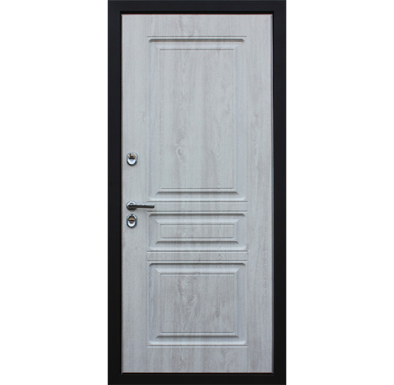 Стальная дверь "Геркулес" (терморазрыв 3к). Заказная модель. | Два слоя покрытия: первый слой - цинкогрунт, второй слой - порошковое покрытие 
