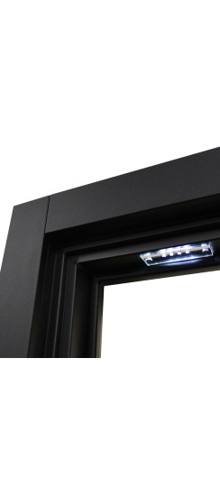 Стальная дверь "Jazz". Заказная модель. | Первый слой - цинкогрунт, второй слой - порошковое покрытие 