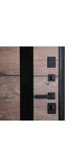 Стальная дверь "Арабика". Заказная модель. | Порошковое покрытие 