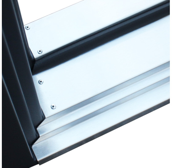 Стальная дверь "Англия" (терморазрыв 3к). Заказная модель. | Первый слой - цинкогрунт, второй слой - порошковое покрытие 