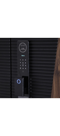 Стальная дверь "Берилл" (биометрический замок Y12). Заказная модель. | Порошковое покрытие 