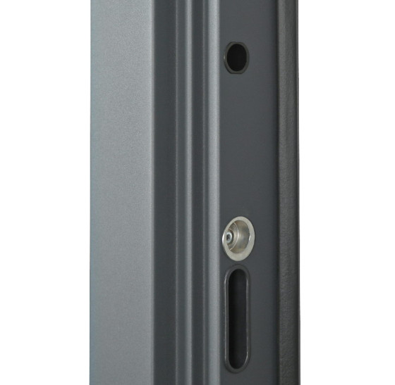 Стальная дверь «Стайл» с окном (терморазрыв 3к). Заказная модель. | Два цвета покраски коробки: внешняя сторона - 