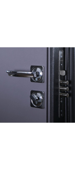 Стальная дверь "Меккано". Заказная модель. | Порошковое покрытие 