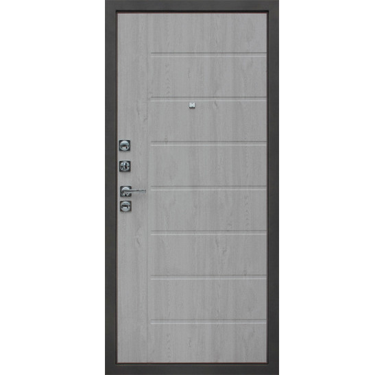 Стальная дверь "Термолайт" (терморазрыв 3к). Заказная модель. | Два слоя покрытия: первый слой - цинкогрунт, второй слой - порошковое покрытие. 