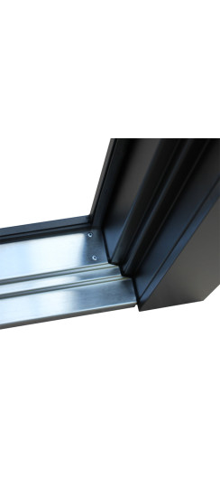 Стальная дверь "Слэб". Заказная модель. | Первый слой - цинкогрунт, второй слой - порошковое покрытие 