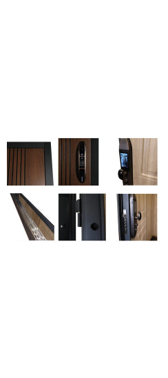 Стальная дверь "Фиджи". Заказная модель. | Порошковое покрытие 