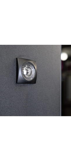 Стальная дверь "Dominica" с зеркалом. Заказная модель. | Порошковое покрытие 