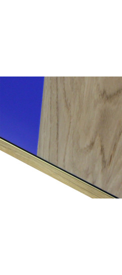 Стальная дверь "Lamborghini". Заказная модель. | Два цвета покраски коробки: внешняя сторона - 