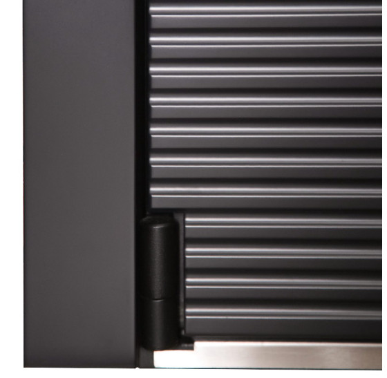 Стальная дверь "Century" с окном (терморазрыв). Заказная модель. | Два слоя покрытия металла: цинкогрунт, порошковое покрытие «муар черный». Два слоя влагостойкого покрытия МДФ панелей: масло Мербау, лак ПУ., 2050 х 880; 2050 х 960.