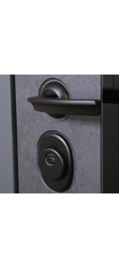 Стальная дверь "Оникс". Заказная модель. | Порошковое покрытие 