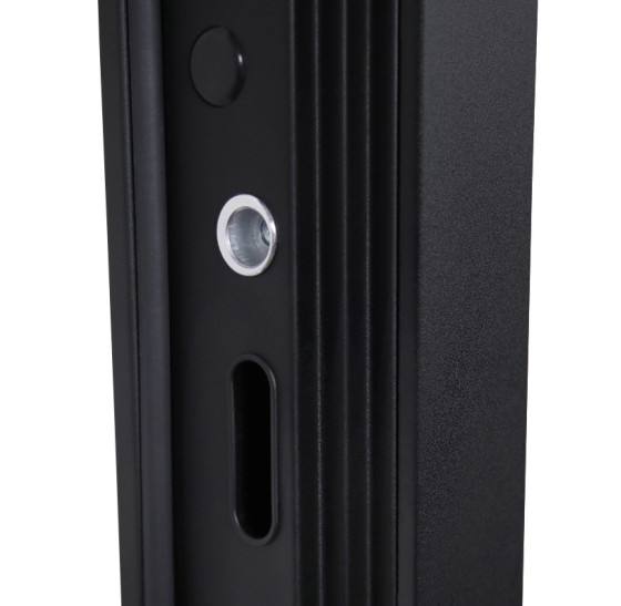 Стальная дверь "Silver" с зеркалом. Заказная модель. | Порошковое покрытие 