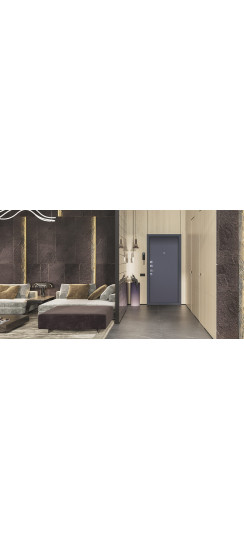 Стальная дверь "Меккано". Заказная модель. | Порошковое покрытие 