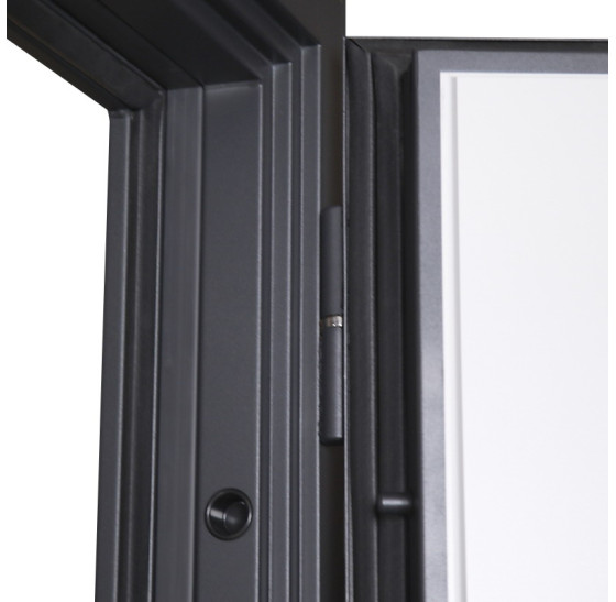 Стальная дверь "Азурит" (терморазрыв 3к). Заказная модель. | Порошковое покрытие 