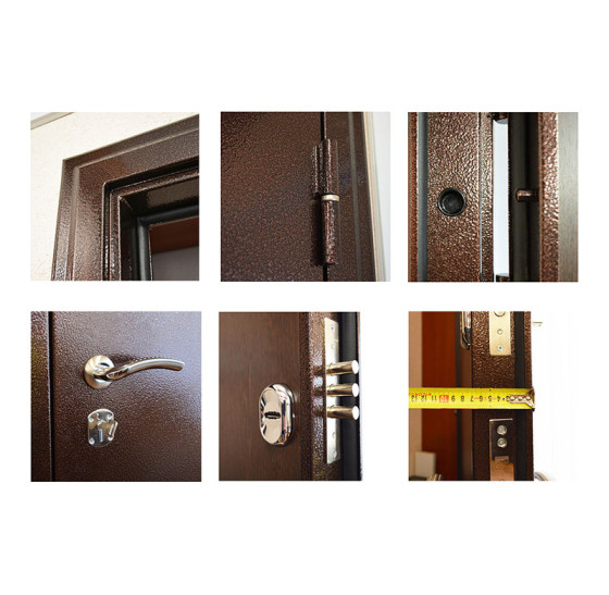 Стальная дверь "Стандарт". Заказная модель. | Порошковое покрытие 