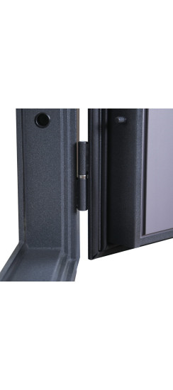 Стальная дверь "Меккано". Заказная модель. | Порошковое покрытие 