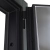 Стальная дверь «Vertu» с зеркалом (адаптивная замковая часть). | Порошковое покрытие 