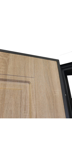 Стальная дверь "Mix". Заказная модель. | Порошковое покрытие 