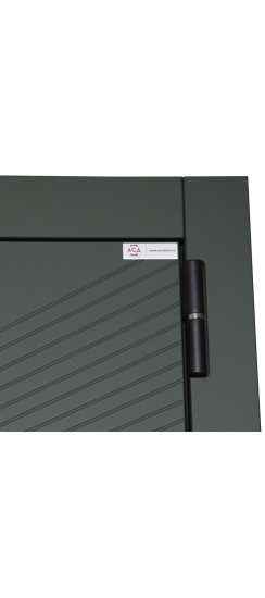 Стальная дверь «Vertu» с зеркалом (адаптивная замковая часть). | Порошковое покрытие 