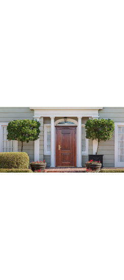 Стальная дверь "Олимп массив дуба". Заказная модель. | Два слоя покрытия: первый слой - цинкогрунт, второй слой - порошковое покрытие, цвет 