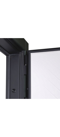 Стальная дверь "Vertu" (биометрический замок) | Порошковое покрытие 