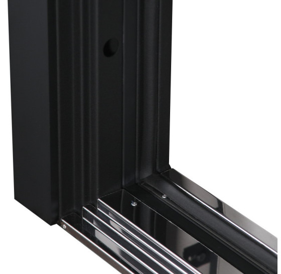 Стальная дверь "Снегирь" с окном (терморазрыв 3к). Заказная модель. | Два слоя покрытия: первый слой - цинкогрунт, второй слой - порошковое покрытие 