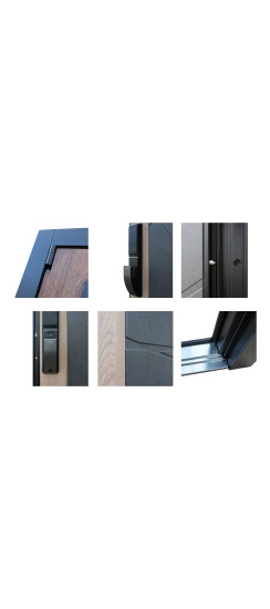 Стальная дверь "Слэб". Заказная модель. | Первый слой - цинкогрунт, второй слой - порошковое покрытие 