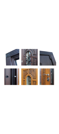 Стальная дверь "Лацио". Заказная модель. | Порошковое покрытие 