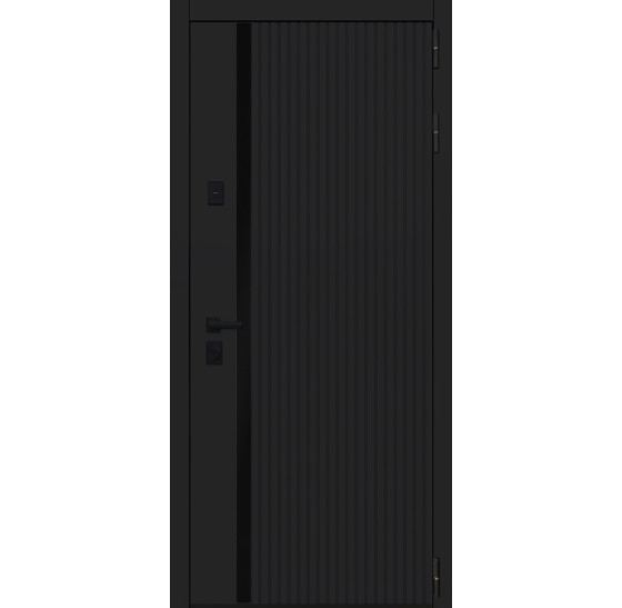 Стальная дверь "Silver" с зеркалом. Заказная модель. | Порошковое покрытие 