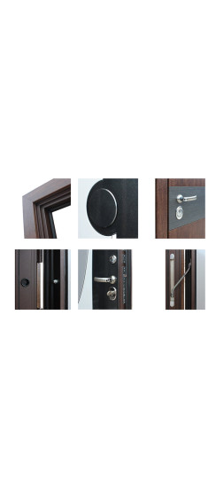 Стальная дверь "AtlasNext". Заказная модель. | Первый слой - цинкогрунт, второй слой порошковое покрытие 