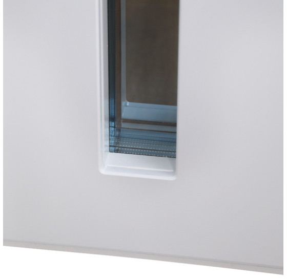 Стальная дверь «Стайл» с окном (терморазрыв 3к). Заказная модель. | Два цвета покраски коробки: внешняя сторона - 