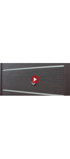 Стальная дверь "Дуэт". Заказная модель. | Муар черный, 2050х880; 2050х960 правое и левое открывание