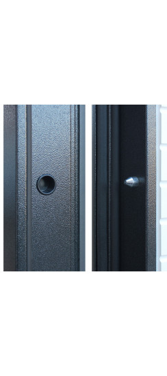 Стальная дверь "Милан". Заказная модель. | Порошковое покрытие 