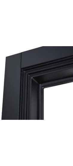 Стальная дверь "Фаворит" с матовым зеркалом. Заказная модель. | Порошковое покрытие 