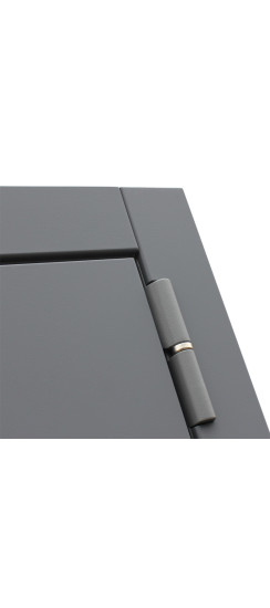 Стальная дверь "Челси" с зеркалом | Порошковое покрытие 