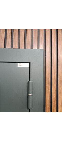 Стальная дверь "Цаворит" (терморазрыв 3к). Заказная модель. | Два слоя покрытия: первый слой - цинкогрунт, второй слой - порошковое покрытие 