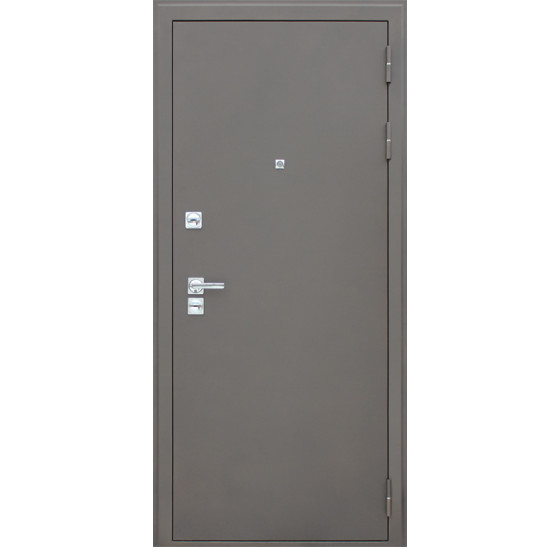 Стальная дверь "Термолайт" (терморазрыв 3к). Заказная модель. | Два слоя покрытия: первый слой - цинкогрунт, второй слой - порошковое покрытие. 
