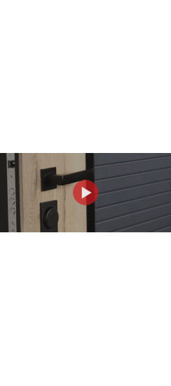 Стальная дверь "Авангард" с механическим замком | Порошковое покрытие 