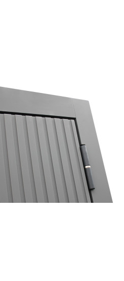 Стальная дверь "Spark". Заказная модель. | Первый слой - цинкогрунт, второй слой - порошковое покрытие 