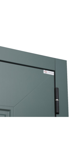 Стальная дверь "Зетта" с зеркалом. Заказная модель. | Порошковое покрытие  