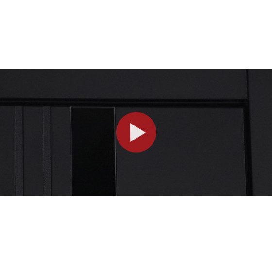 Стальная дверь "Silver" с зеркалом. Заказная модель. | Порошковое покрытие 