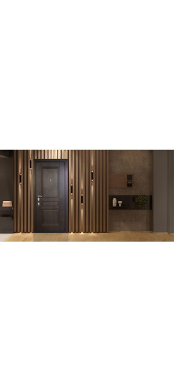 Стальная дверь "Антей". Заказная модель. | Два слоя покрытия: первый слой - цинкогрунт, второй слой - цинкогрунтовое покрытие 