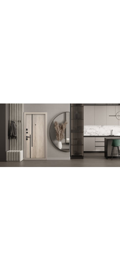 Стальная дверь "Lanua". Заказная модель. | Порошковое покрытие 