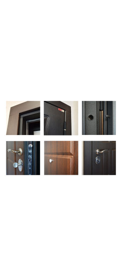 Стальная дверь "Фортуна". Заказная модель. | Порошковое покрытие 