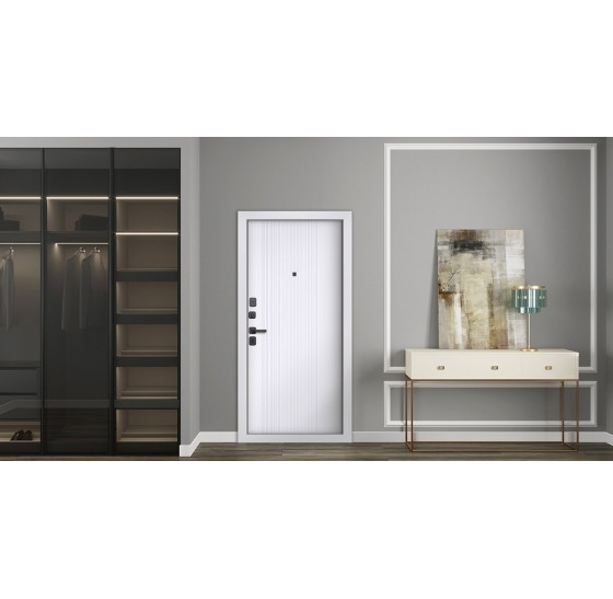 Стальная дверь «Урбан». Заказная модель. | Порошковое покрытие 