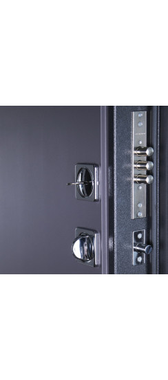 Стальная дверь "Меккано". Заказная модель. | Порошковое покрытие 